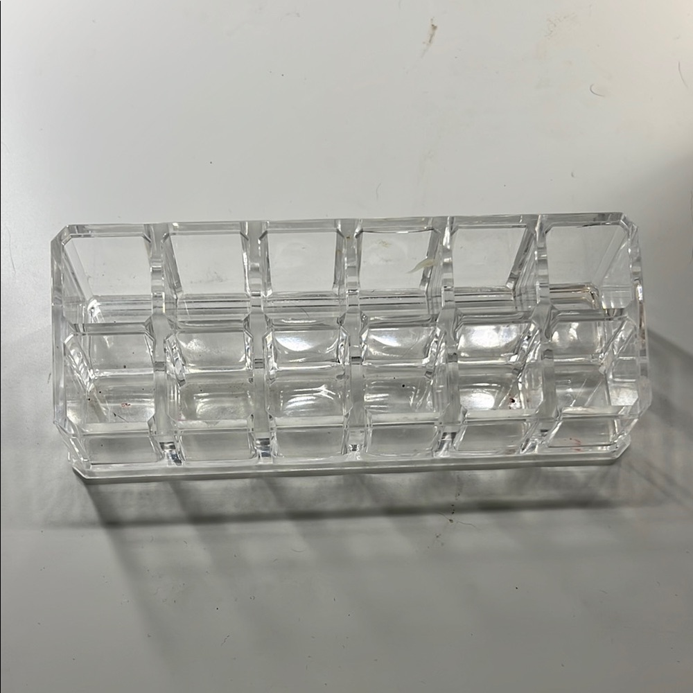 Clear Lipstick Acrylic Organizer